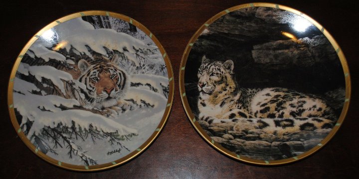 COHELEACH'S ROYAL CATS PLATE COLLECTION