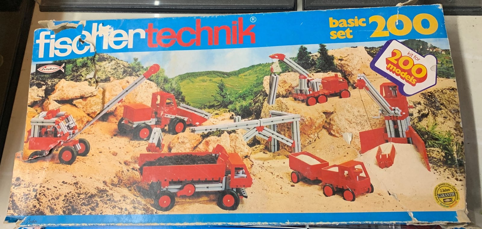 Fischertechnic engeneering construct toy