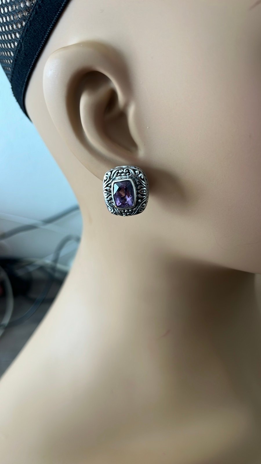 Vintage Sterling silver earrings