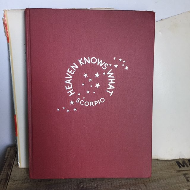 Vintage Astrology Horoscope book