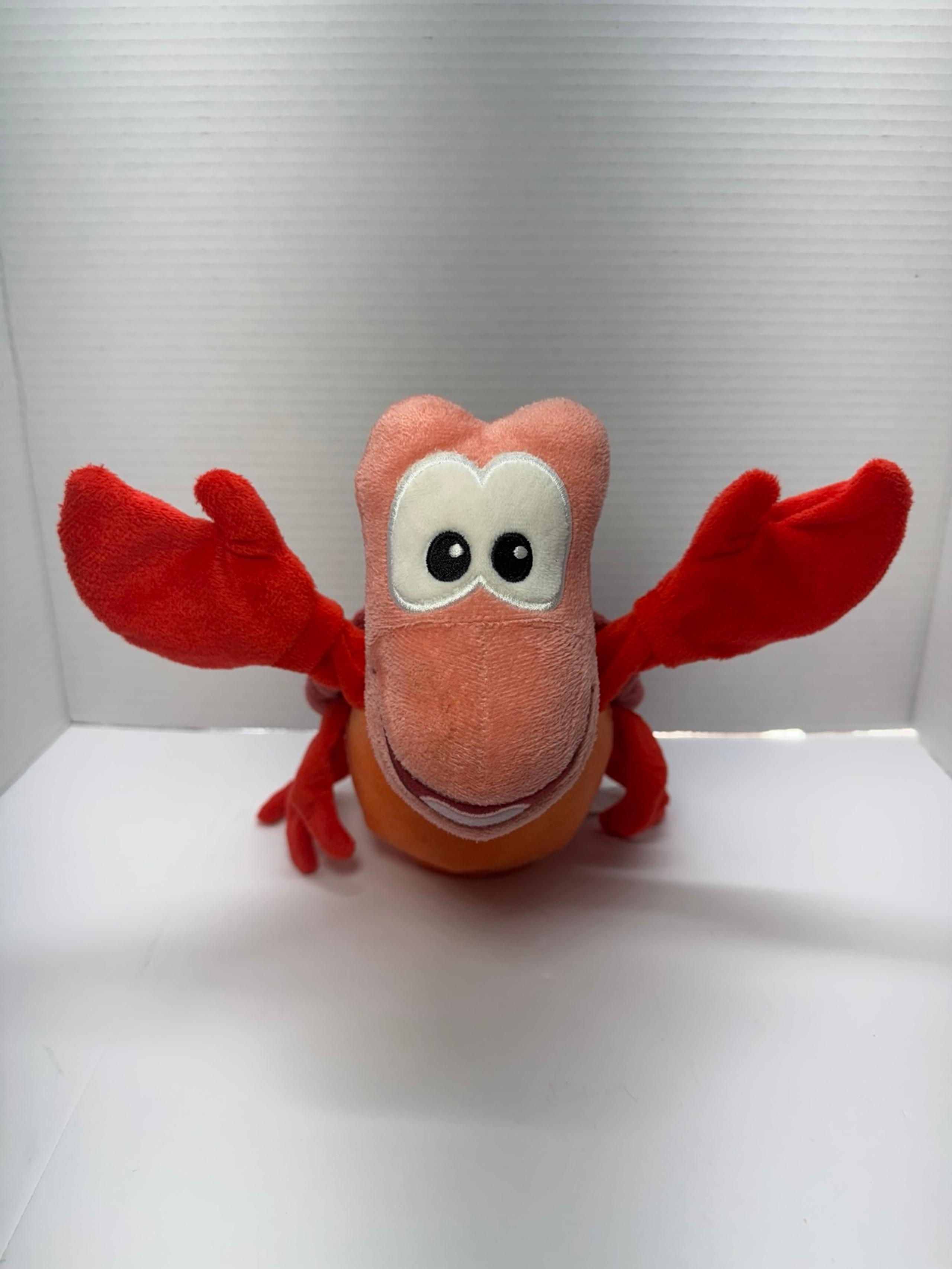 Princess Singing & Snapping Sebastian 10 inch Plush Stuffed Animal Crab - Disney