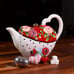 Blue Sky Clayworks Rose Teapot