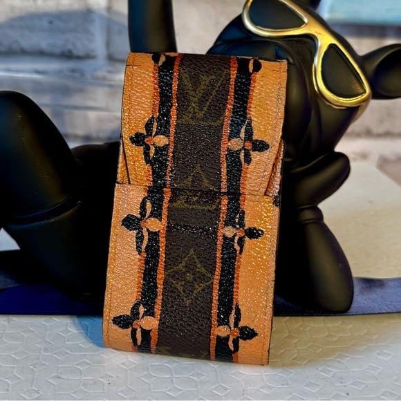Louis Vuitton up, cycled cigarette case lipstick holder business card