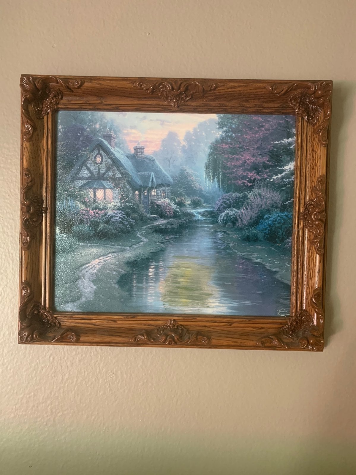 Thomas kinkade painting