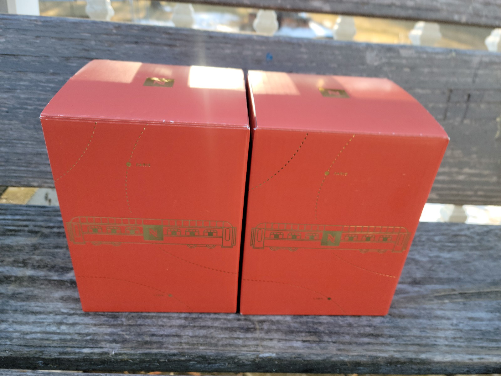 2 x Nespresso Barista Festive Espresso Martini Cocktail Glass/ Desert bowl BNIB