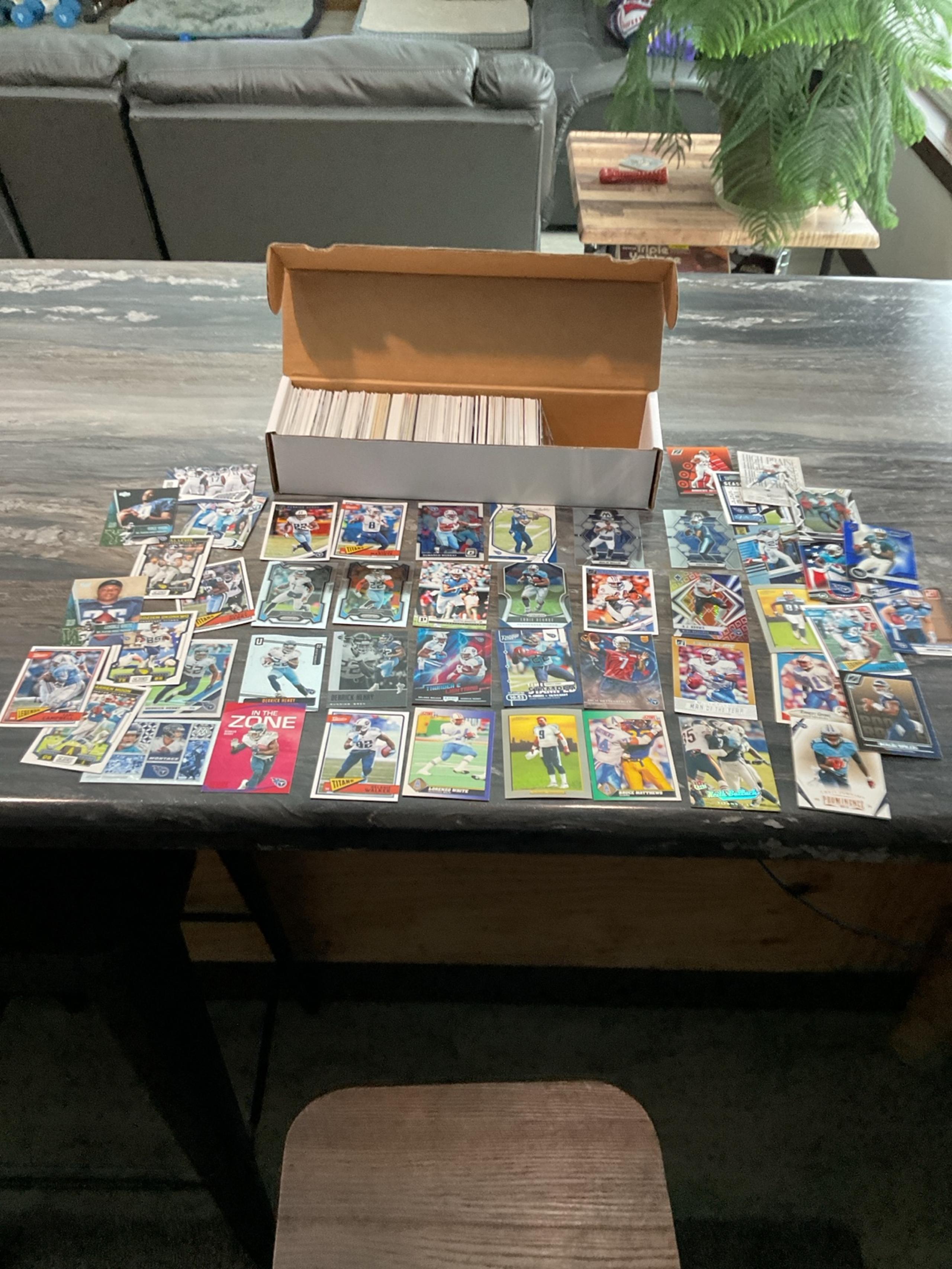 Tennessee Titans Card Lot 500+ Cards