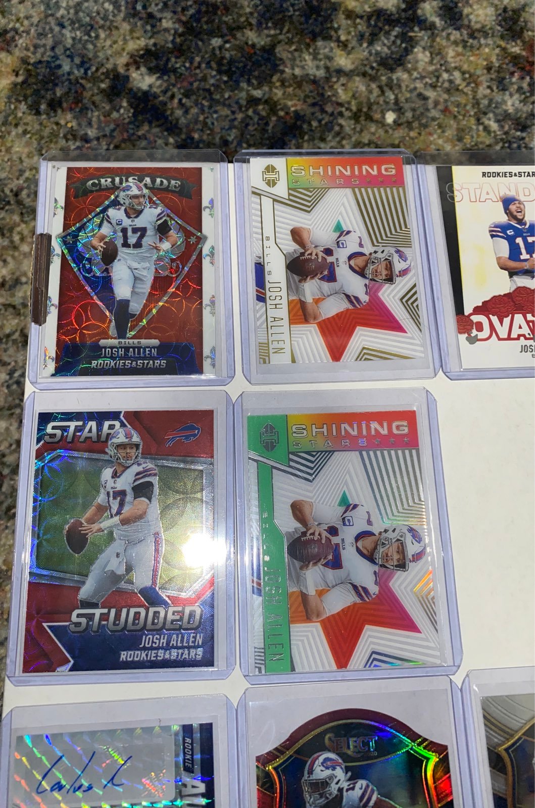 Buffalo Bills 10 card Lot