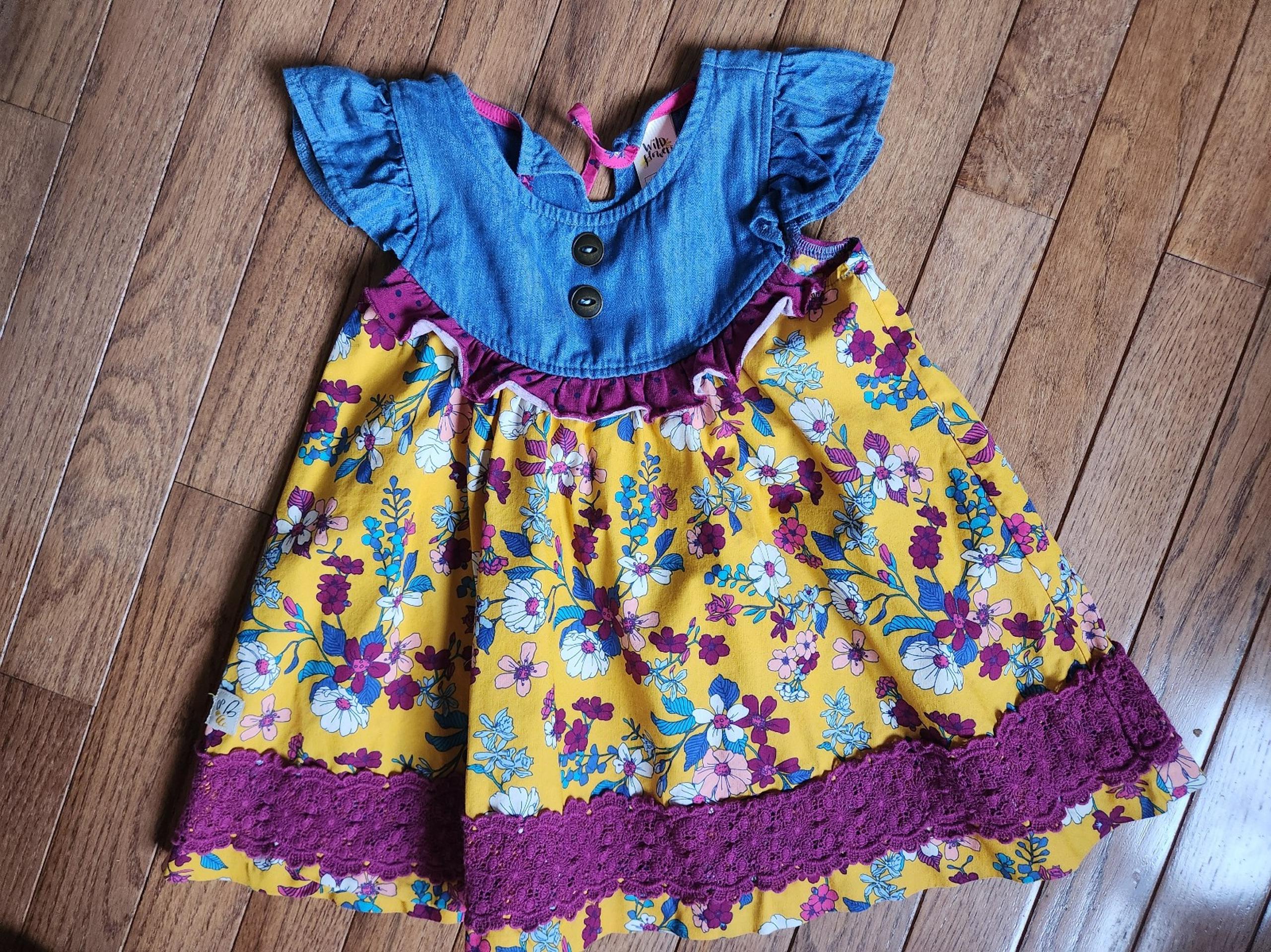 Wildflowers Girl Top