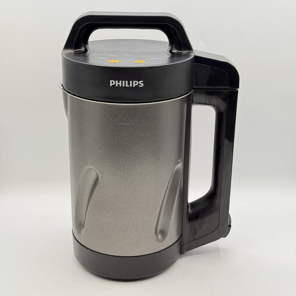 Philips Electric Soup Maker Viva Collection Black Stainless Steel HR2204/70