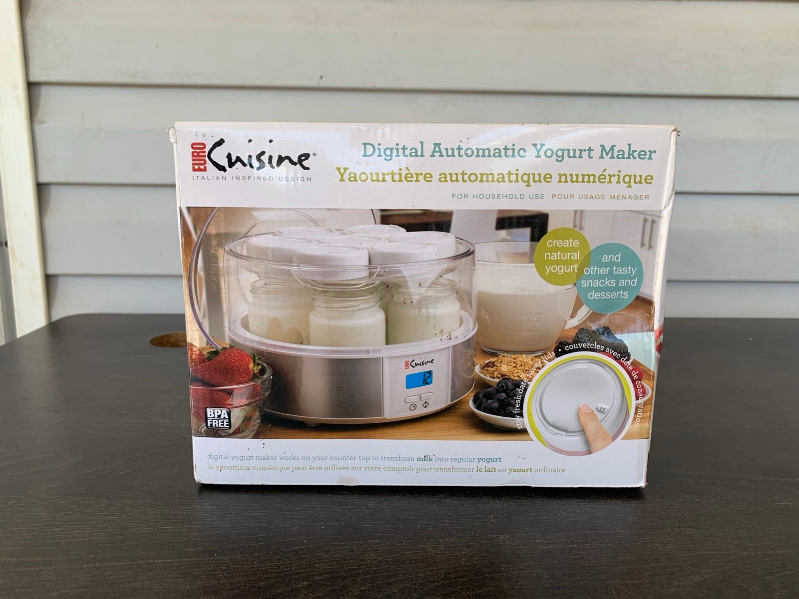 Euro cuisine yogurt maker - ymx650 automatic digital yogurt maker machine