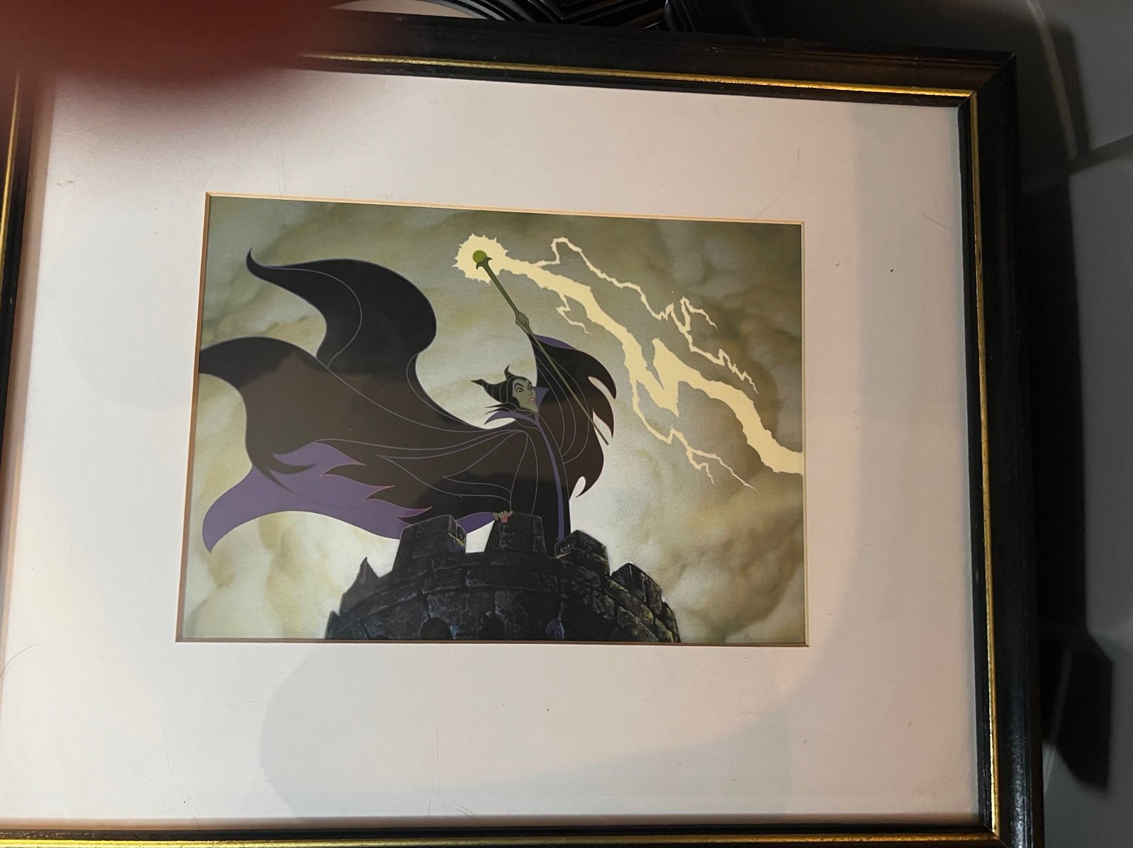 Maleficent lithograph print