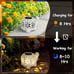 Solar Lantern Lights, Turtle Outdoor Lantern with Waterproof LED Garden Light