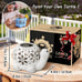 Solar Lantern Lights, Turtle Outdoor Lantern with Waterproof LED Garden Light