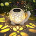 Solar Lantern Lights, Turtle Outdoor Lantern with Waterproof LED Garden Light