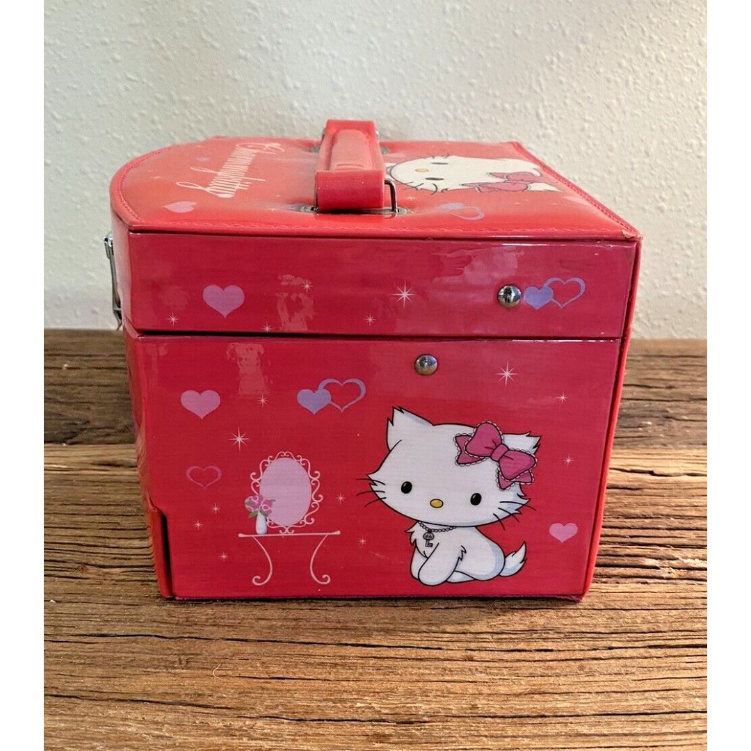 Vintage Charmmy Kitty Jewelry Box Sanrio 2004 Used