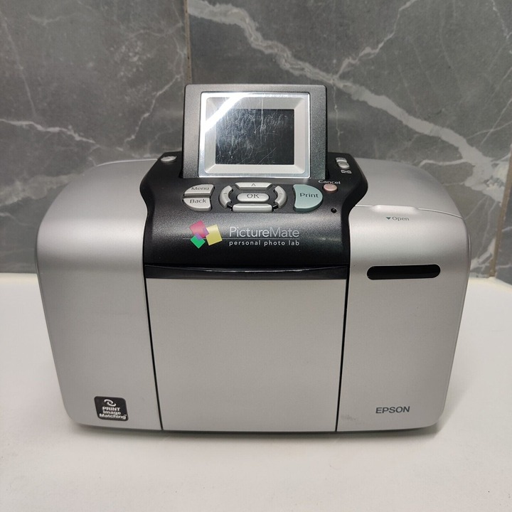 Epson PictureMate 500 Inkjet Photo Printer - Working