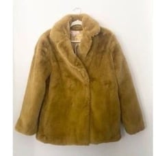 Philosophy Lux Faux Fur Jacket M