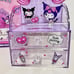 Sanrio Kuromi acrylic stand/ display storage box - B