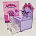 Sanrio Kuromi acrylic stand/ display storage box - B