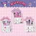 Sanrio Kuromi acrylic stand/ display storage box - B