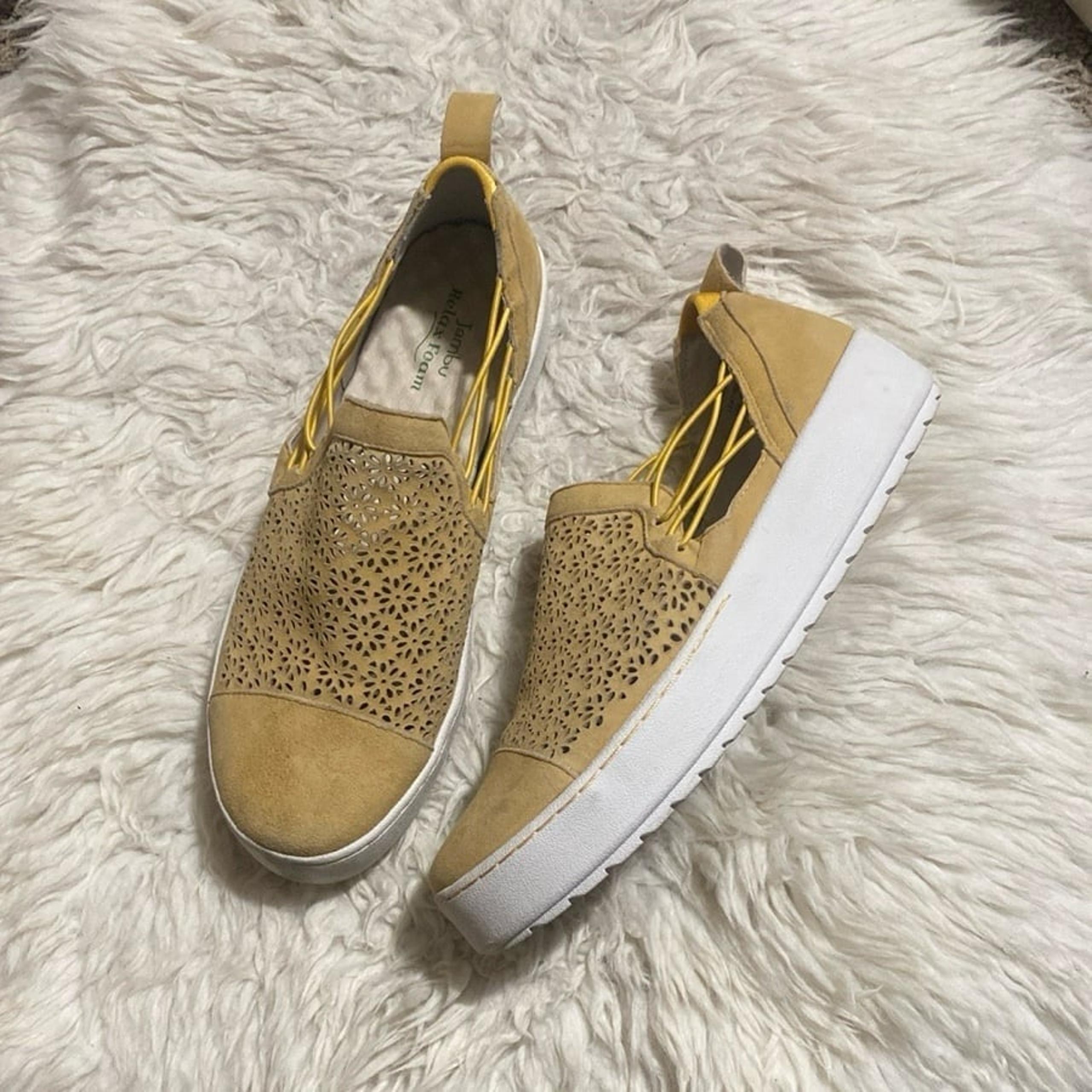 Jambu Women's Erin Casual Slip-Ons
Yellow
Size 10 M
Great Condition