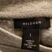 Halogen Ladies Size Large Gray Just Love Long Sleeve Sweatshirt