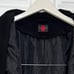Gallery Woman 3X black trench coach with scarf