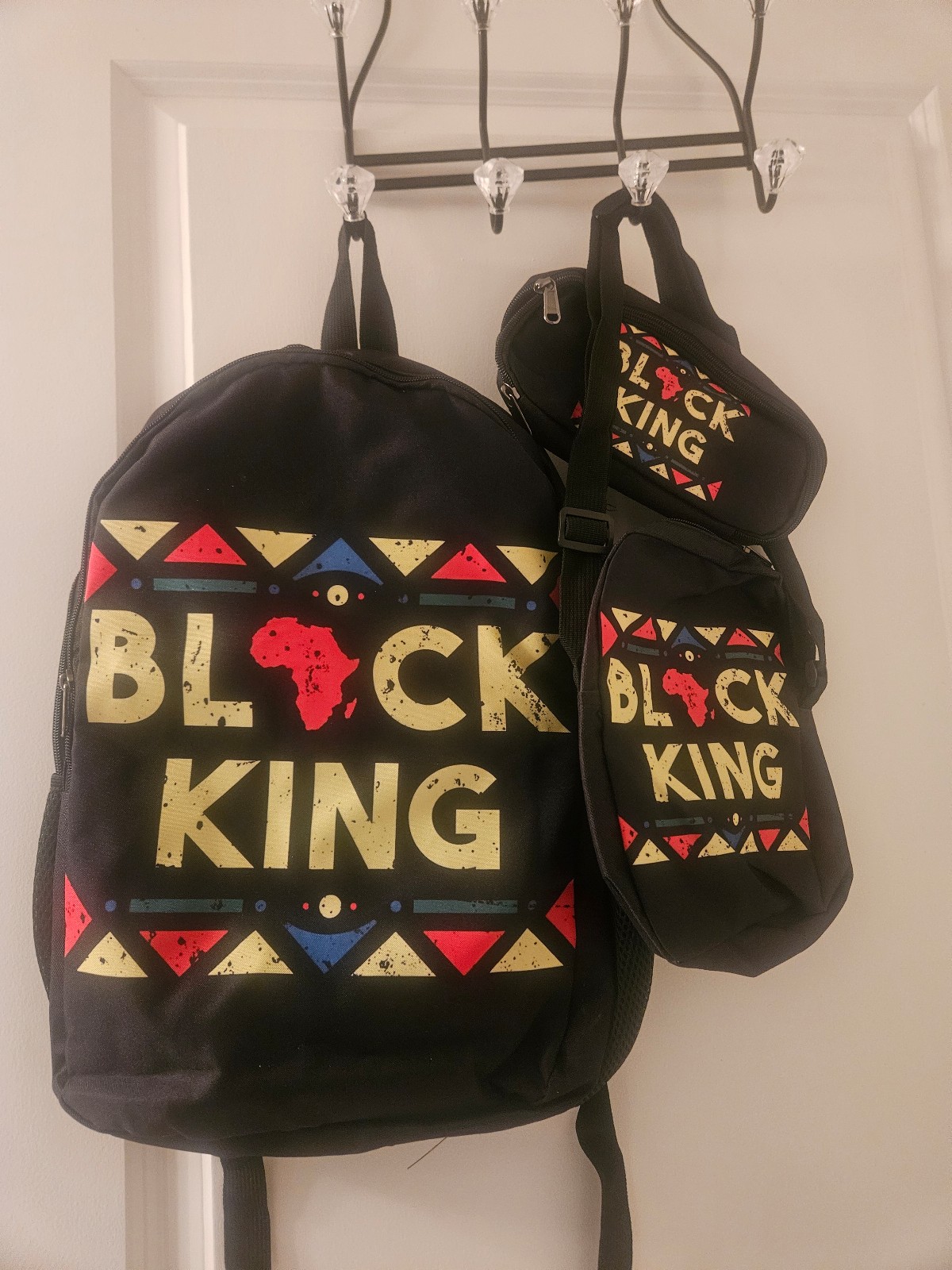 Three piece backpack set