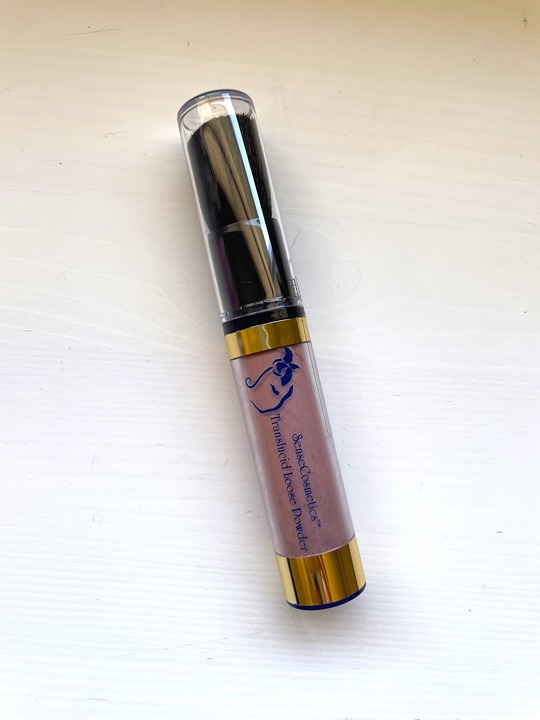 SeneGence Translucid Silver Rose Powder (Refillable w/ Retractable Brush)