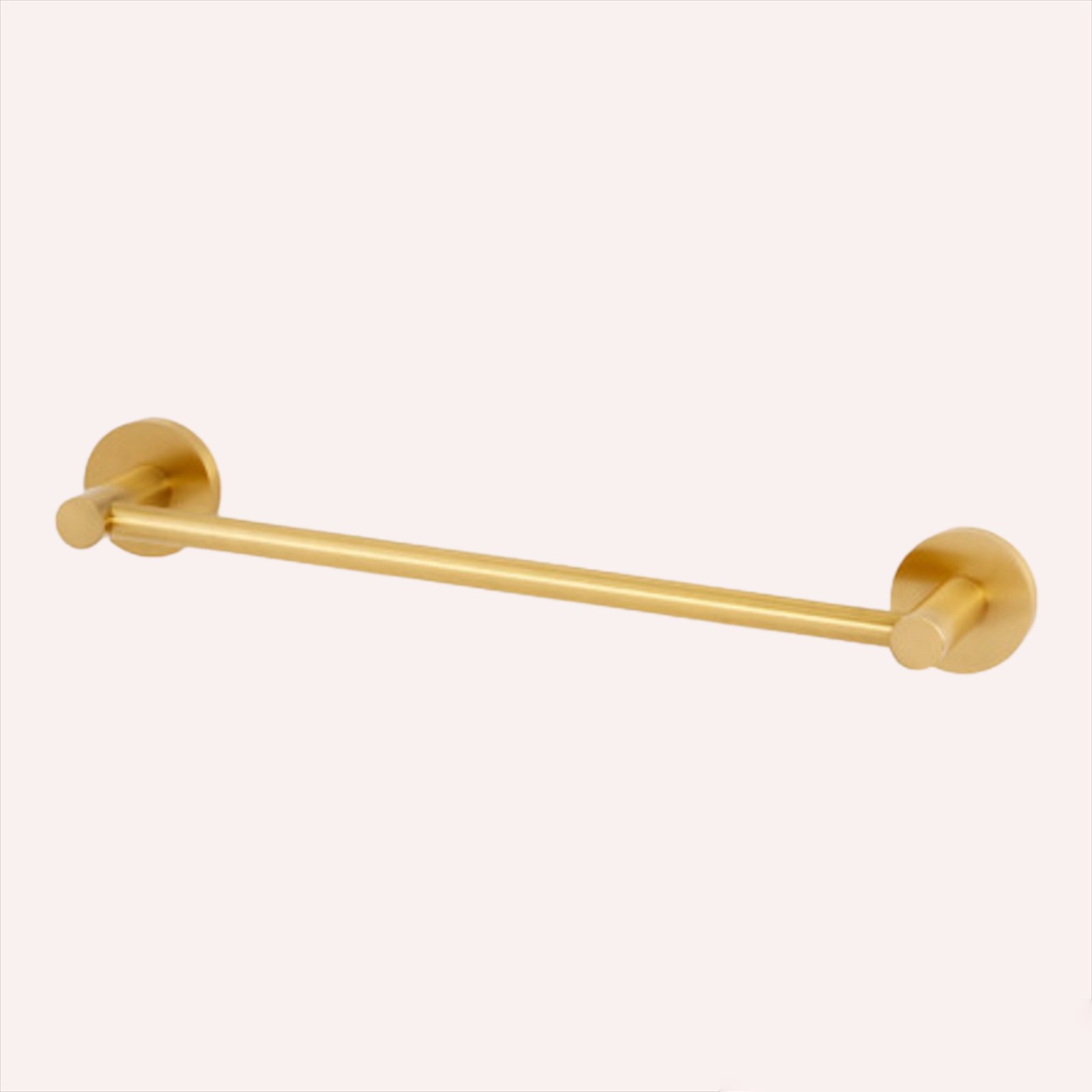 Creations by Alno Contemporary I Towel Bar in Satin Brass finish 12” A8320-12-SB