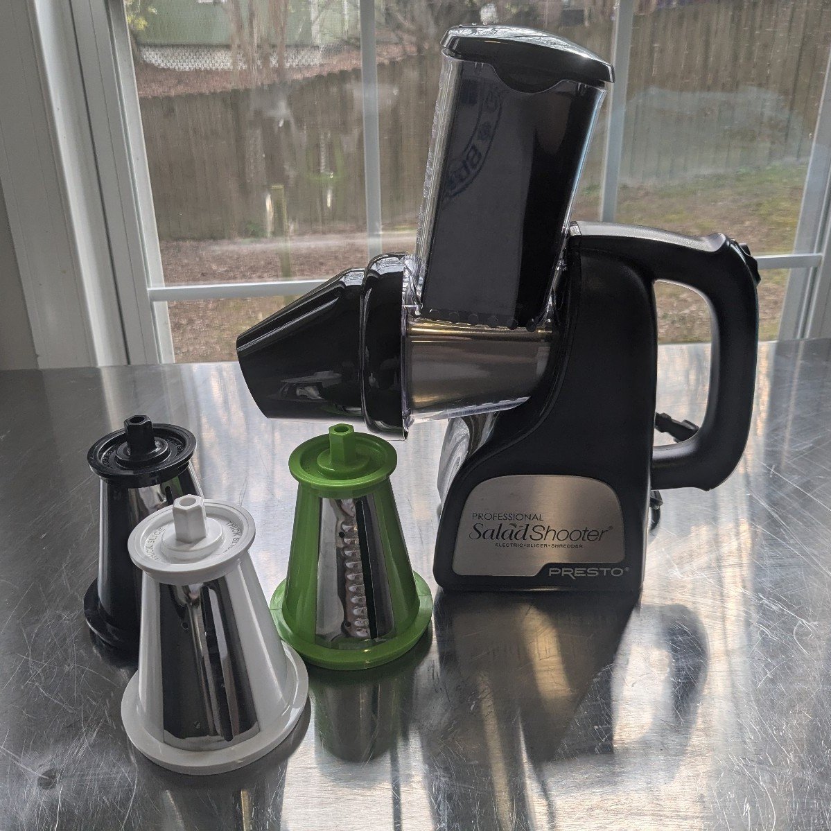 Presto Professional Salad Shooter Complete Set Free Shipping