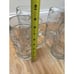 Hacker Pschorr Beer Munchen Stein Mug Set Of 4 1L Bubble Glass