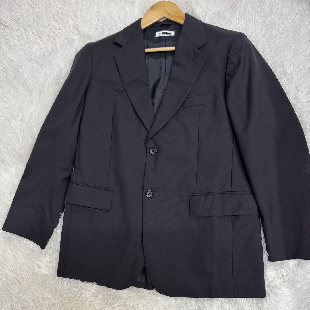 WORSTED RIP NOTCHED LAPEL 2B JACKET