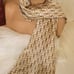 DIOR Tan OBLIQUE SCARF