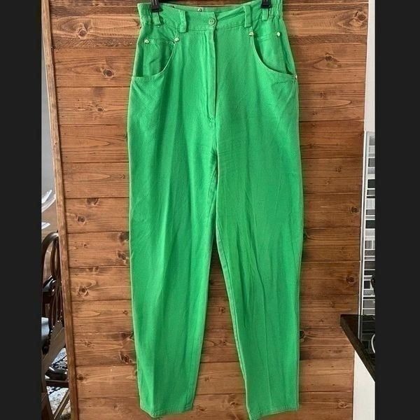 High Rise Lilly Pulitzer Pants with pockets full length vintage