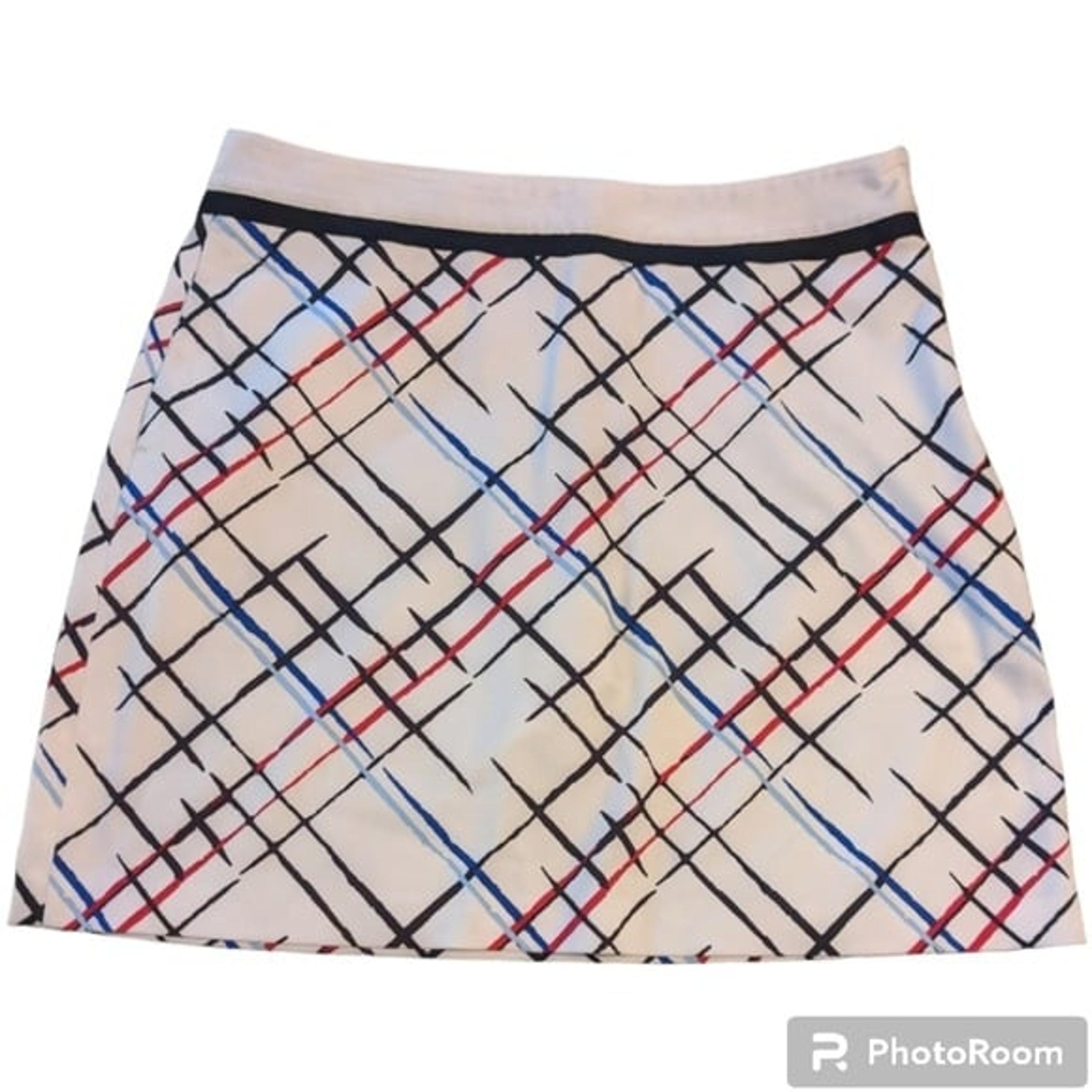 Greg Norman Skort Navy/White/Red Women's 6 Golf Tennis PickleBall EUC