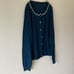 Interplanet Beaded Cardigan, Lightweight, Green, Elegant, Springy