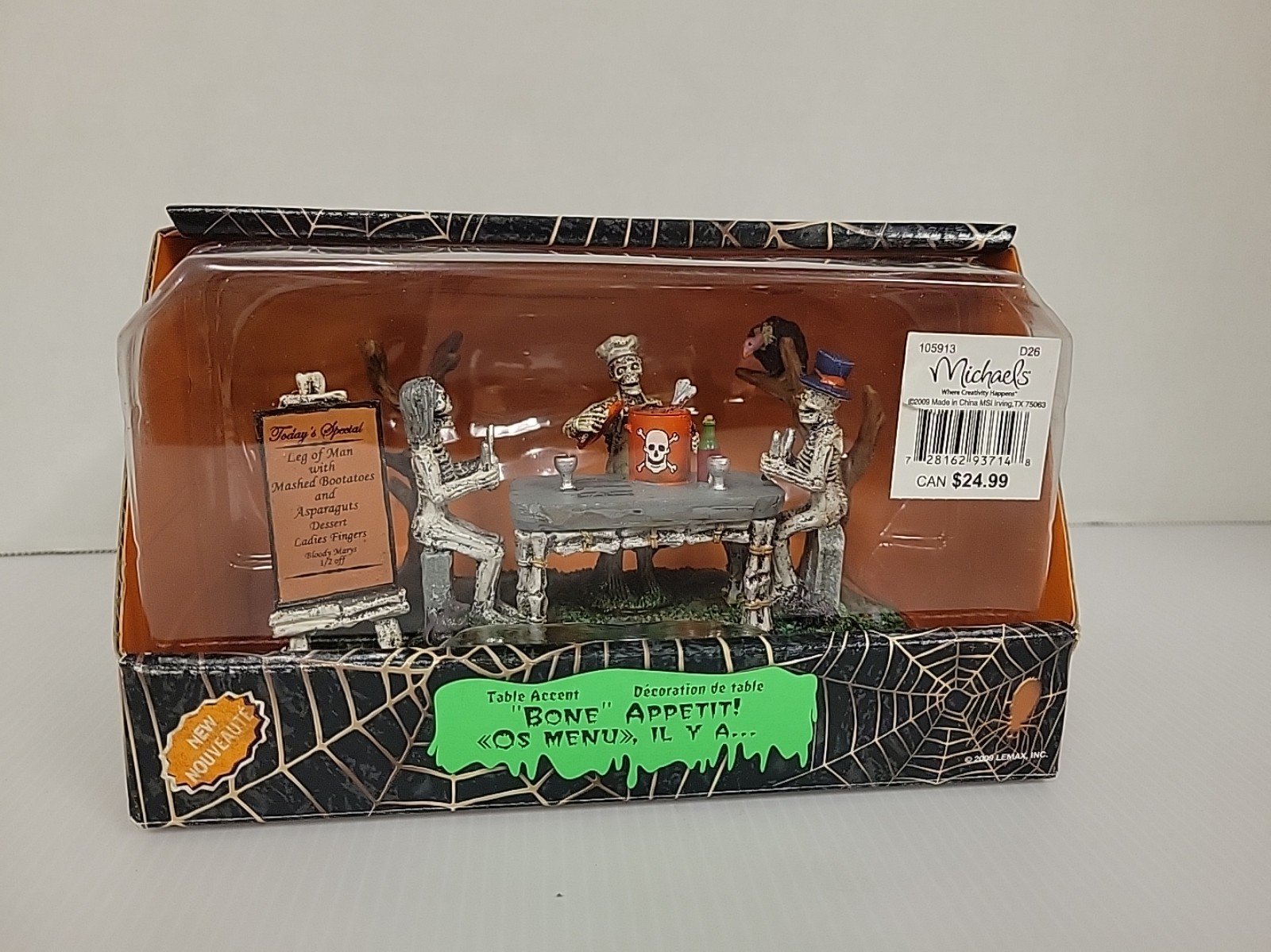 Lemax Spooky Town bon appetite 2009 retired