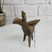 Rare ancient bronze ritual footed wine vessel