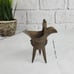 Rare ancient bronze ritual footed wine vessel