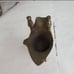 Rare ancient bronze ritual footed wine vessel