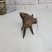 Rare ancient bronze ritual footed wine vessel