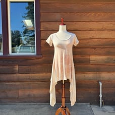 Sinew Moon Lazy Lightning tunic in Rosehips