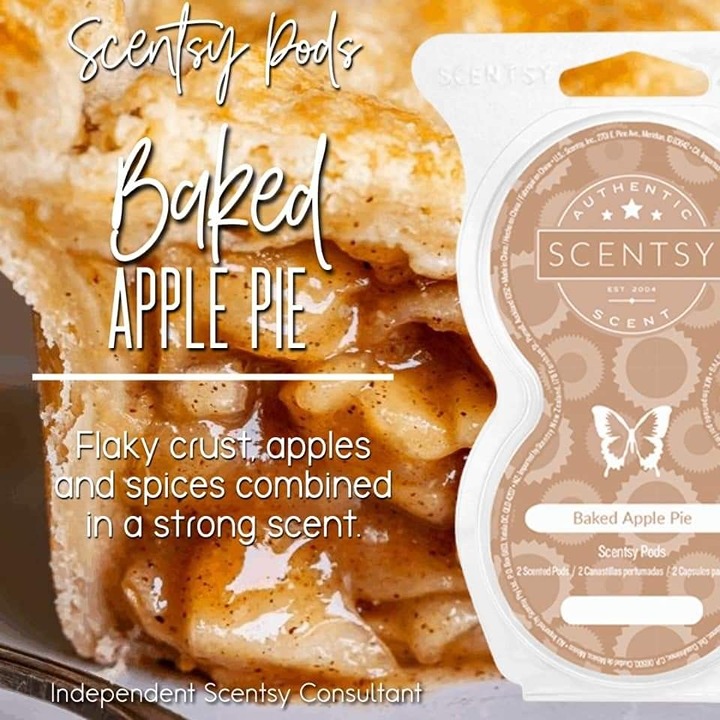 Scentsy Pod 4 packs- all 4 are baked apple pie