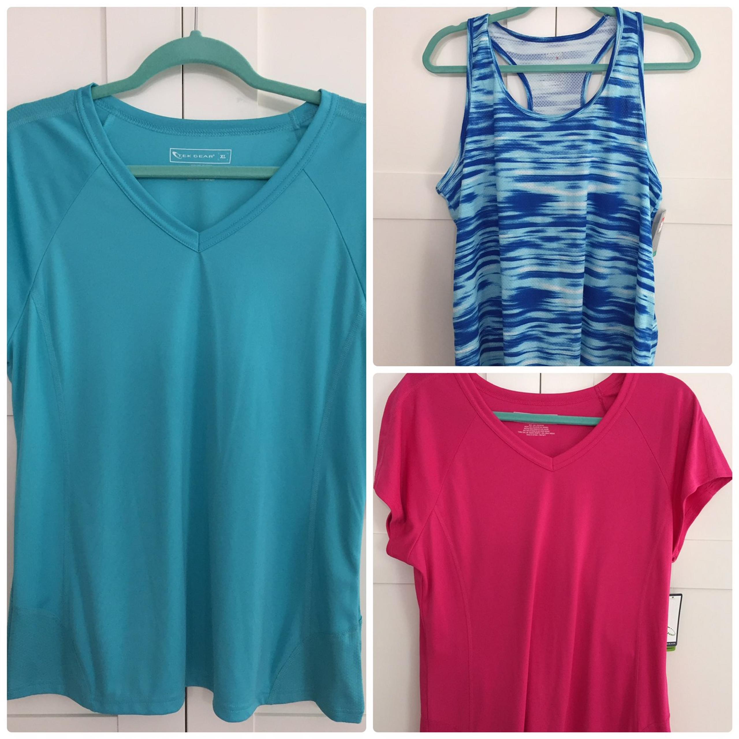 NWT 3 Active tops XL