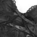 3 PC Black Lingerie Set LARGE