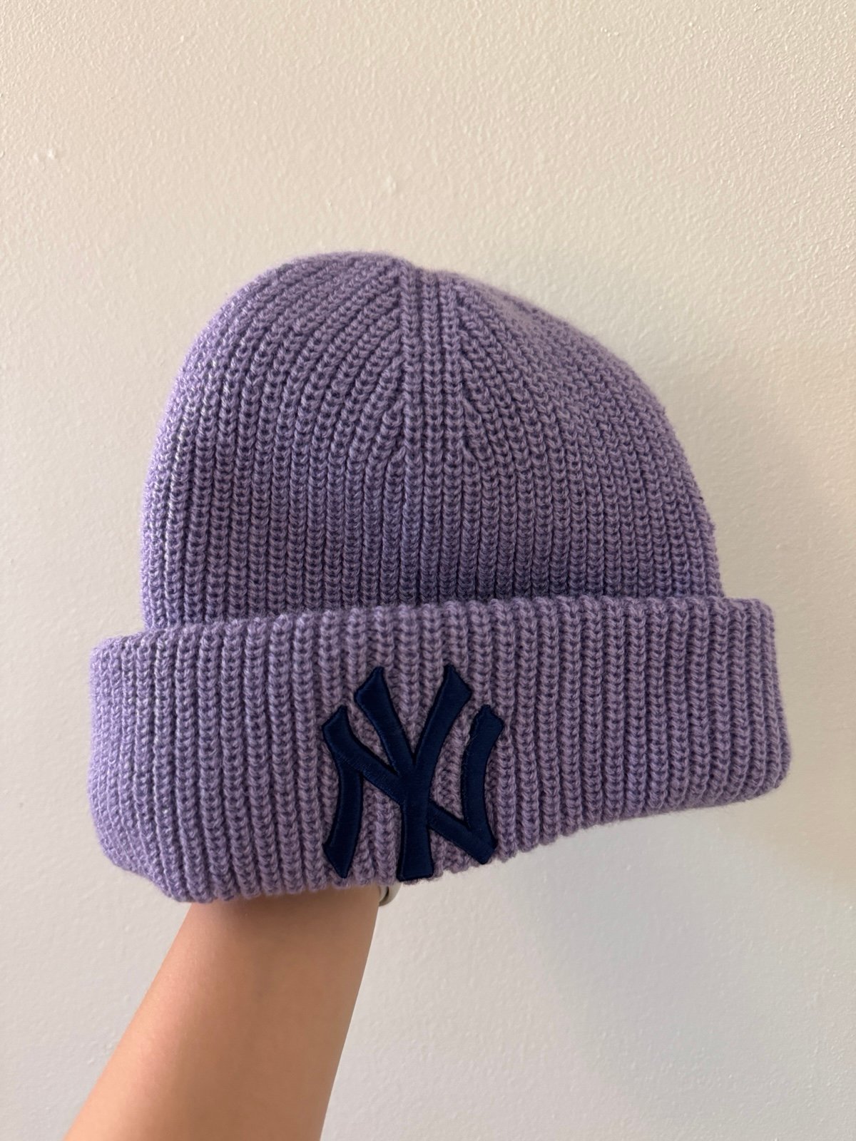 OFFICIAL MLB NYX PURPLE BEANIE