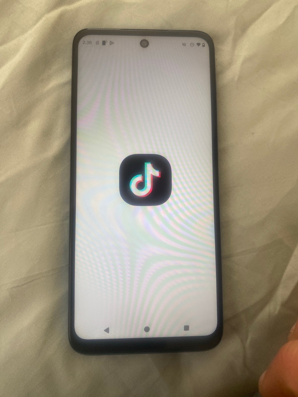 Android phone with tik tok app