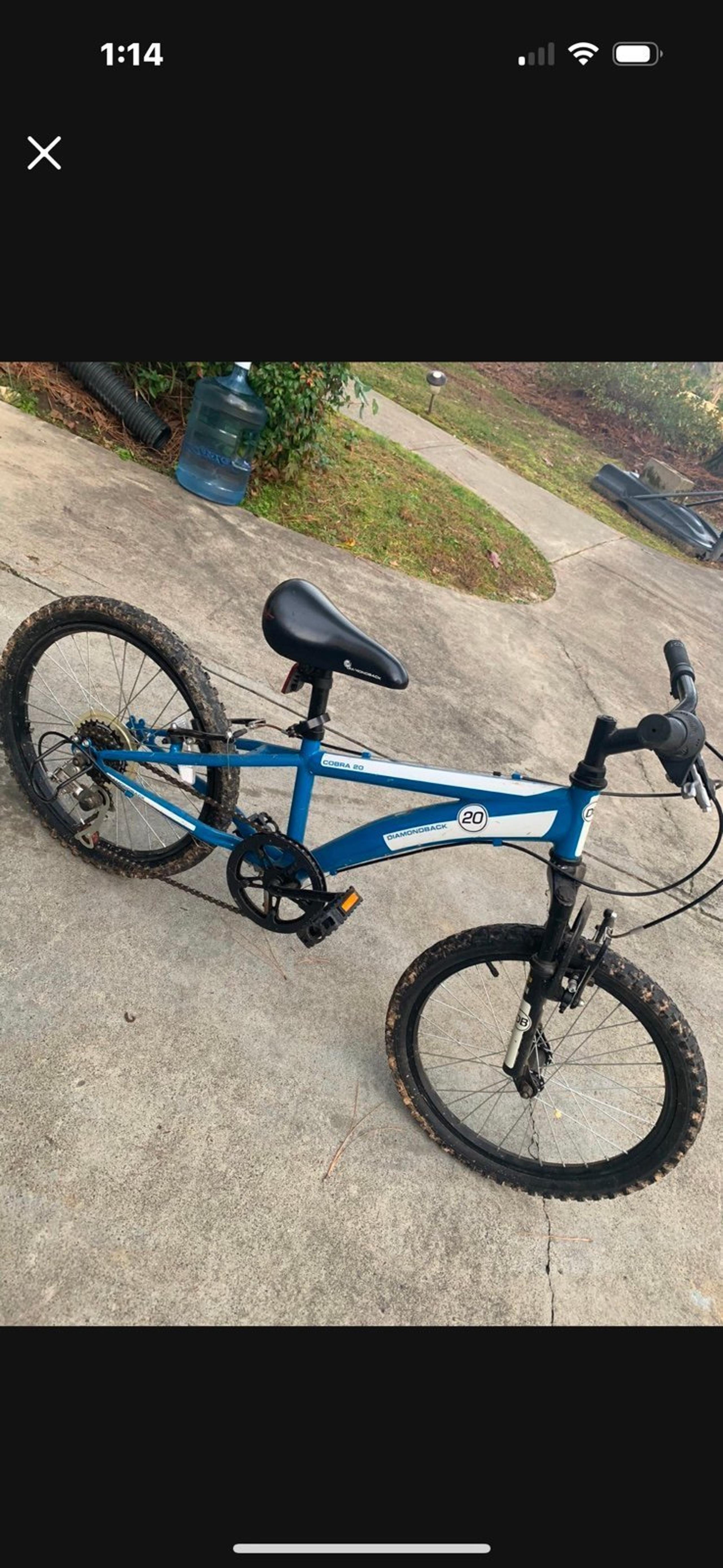 DIAMONDBACK COBRA 20….FIVE SPEED