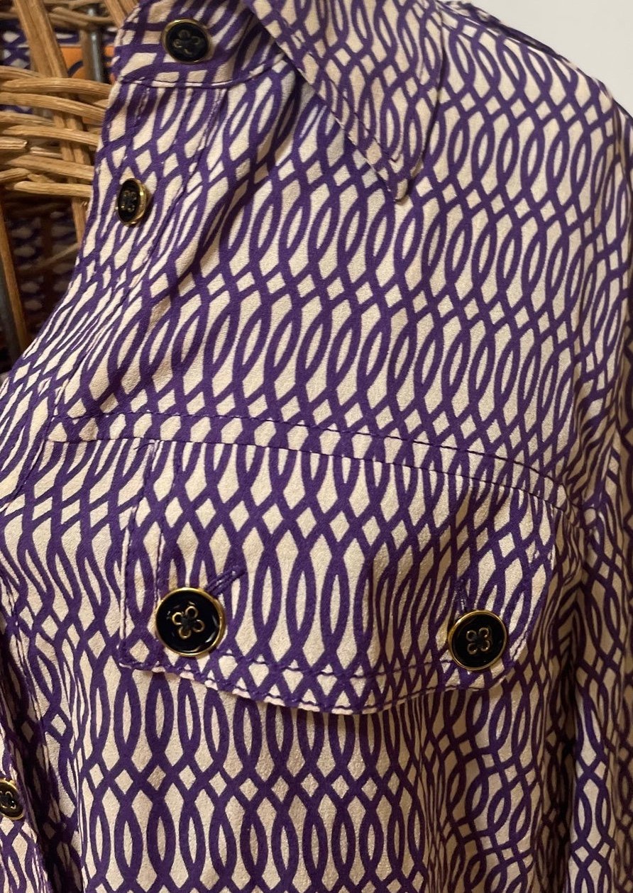 Tory Burch Button Front Blouse